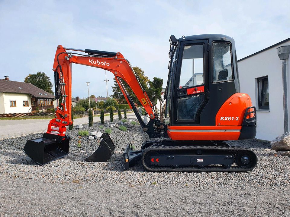 Kubota KX61-3 Powertilt